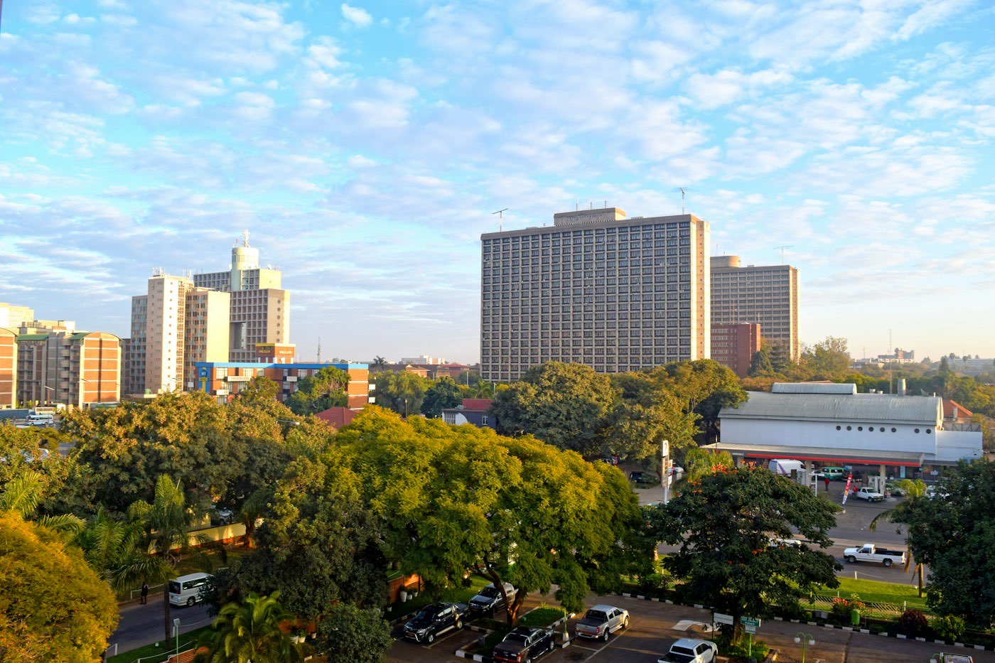 Harare city skyline