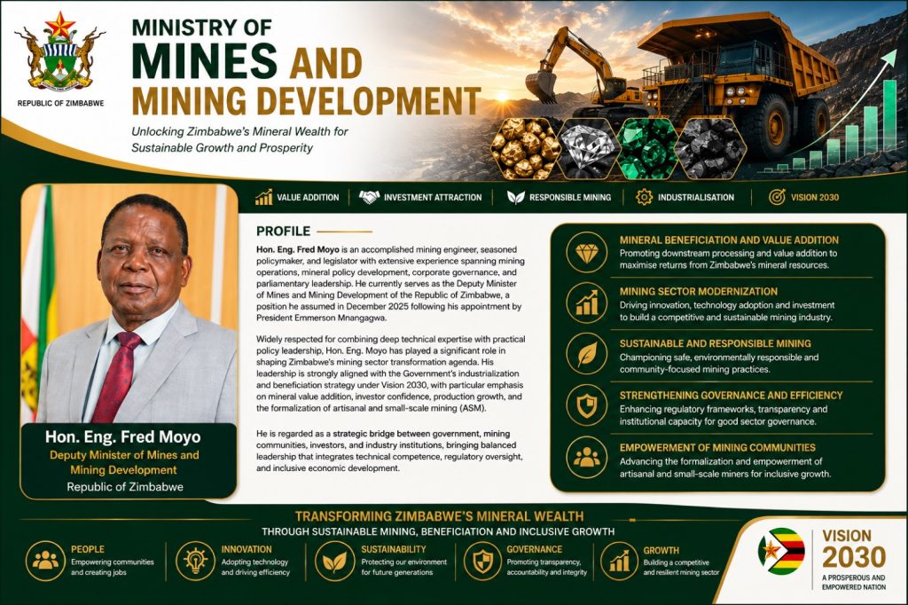 Deputy Minister Hon. Eng. Fred Moyo — profile